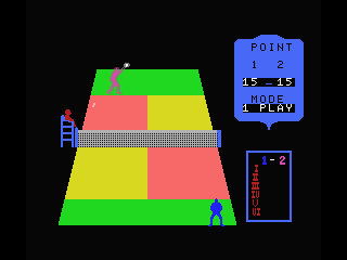 Real Tennis screenshot 5 for MSX